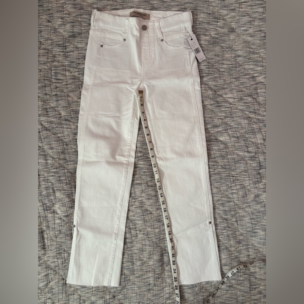 Liverpool The Crop Straight Leg Jeans Sz 0/25 | Liverpool The Crop White Jeans- - Picture 11 of 12